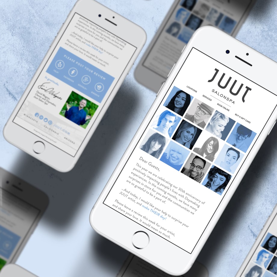 STAMP 2017: Juut's Surprise Email Campaign