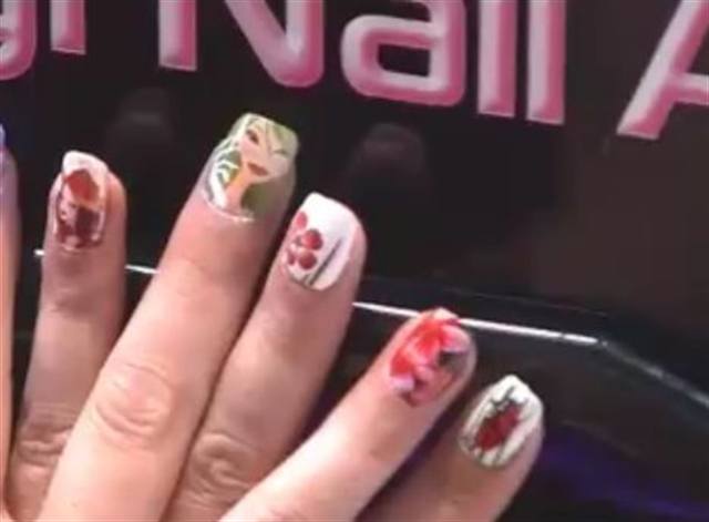 Digital Nail Art Printer Machine Demo by www.diginailart.com