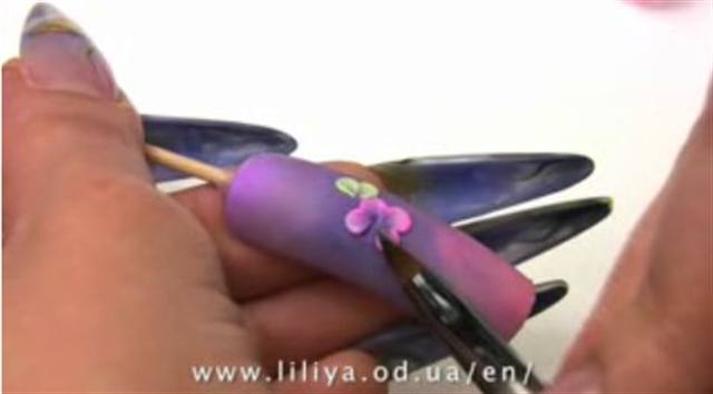 Acrylic Nail Sculpting (Flower Field)
