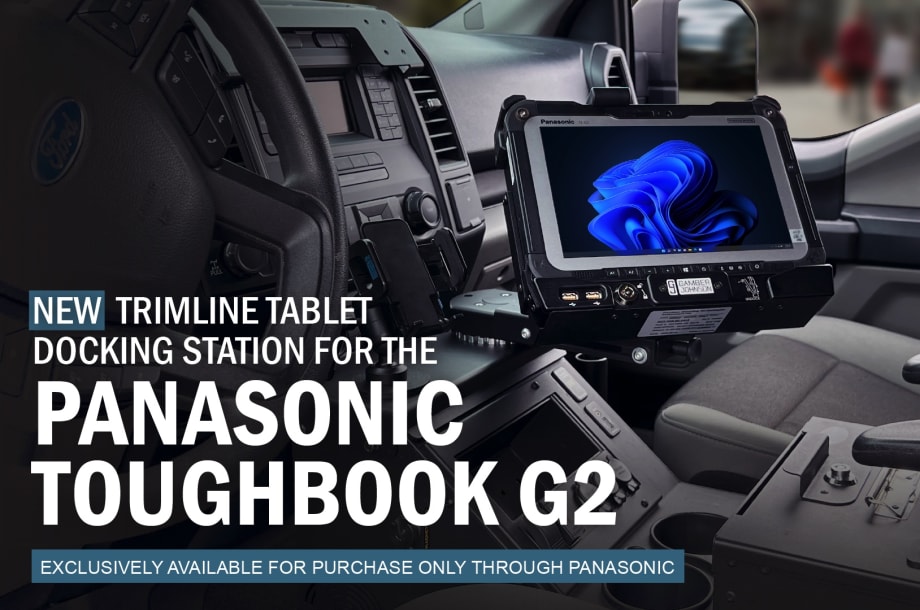 TOUGHBOOK G2 Certified Docking Station Minimizes Protrusion