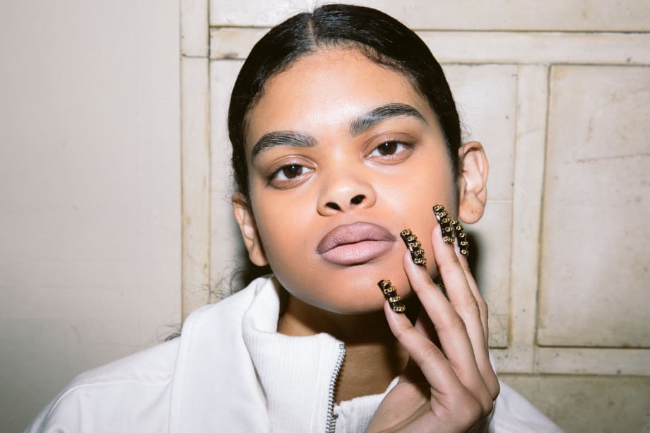 OPI Creates Chain Nails for Moschino