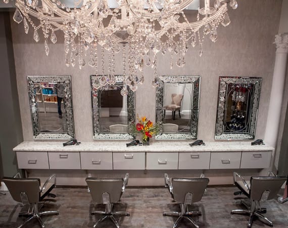 Modern Chic Salon Design by Eva D'Ambrosio