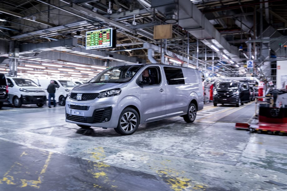 First Fiat Scudo Van Built at Vauxhall’s Luton Plant