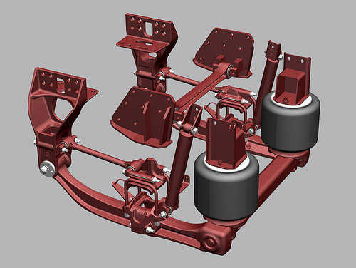 Kenworth All Wheel Drive T270 and T370 Now Available with Hendrickson Primaxx EX Rear Air Suspension