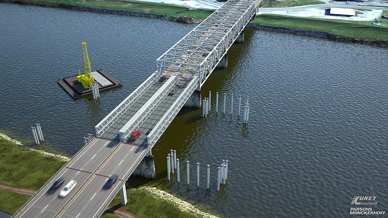 Construction Underway on New Washington I-5 Bridge Following Collapse