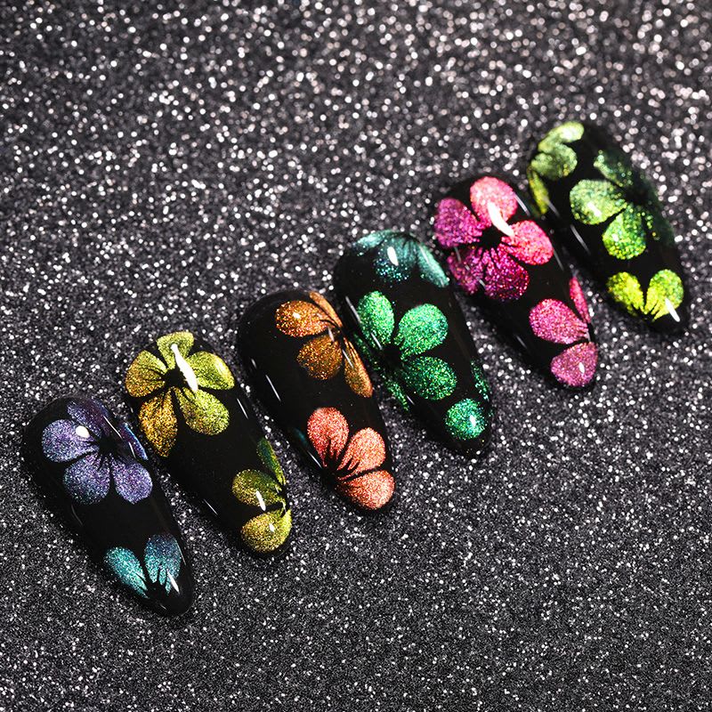 Try Born Pretty’s 9-D Magnetic Cat Eye Gel-Polish for Vivid Designs