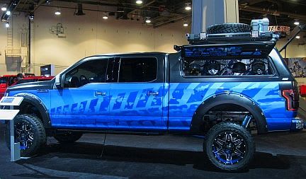 A.R.E. Showcases New Accessories on Extreme F-150