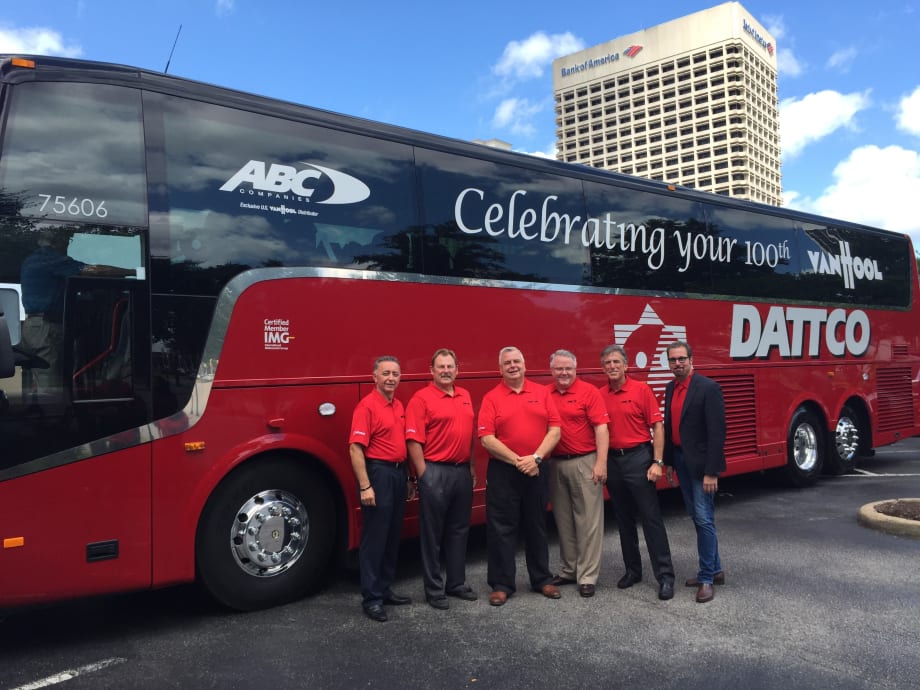 DATTCO adds 100th Van Hool to its fleet
