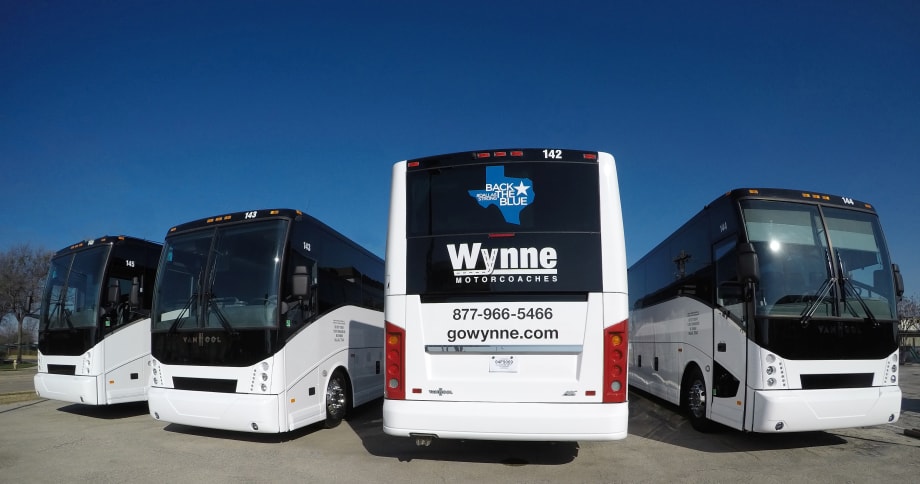 Wynne takes delivery of 4 Van Hool CX45s
