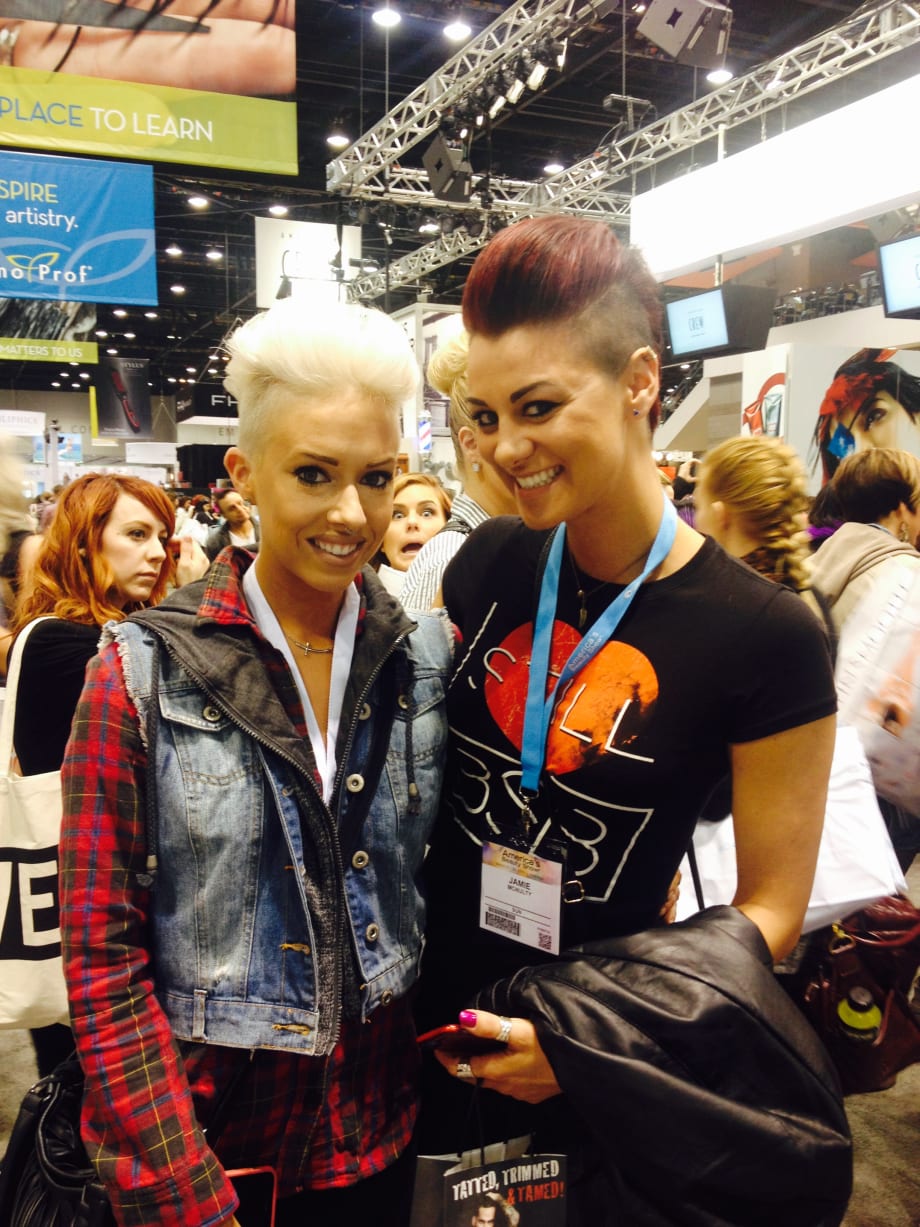 Trendsetting Attendees of America's Beauty Show 2015