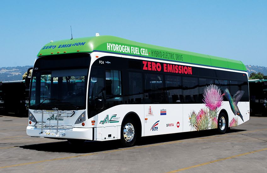 AC Transit's hydrogen fuel-cell bus evaluation surpasses targets