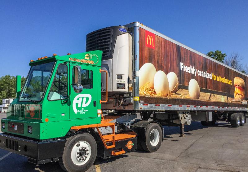 Electric Yard Truck Deployed to McDonald's Distribution Network