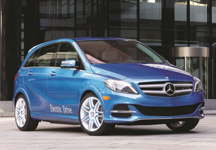 Mercedes-Benz Showcase: 2014 B-Class Electric Drive