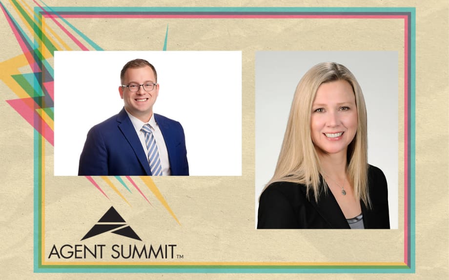 Ian Osler and Laurie Bizzell of MarksNelson