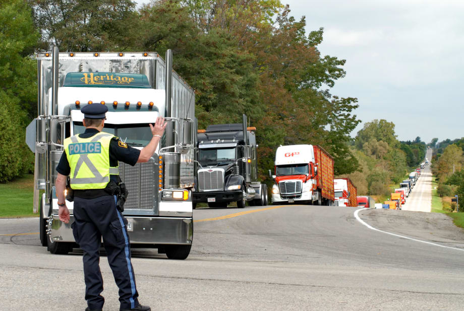 There's more to trucking than black smoke and taillights