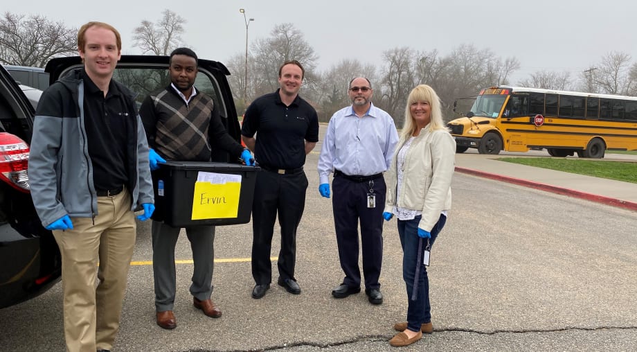 Alternative Pupil Transportation Provider Delivers Meals Curbside to Special-Needs Students