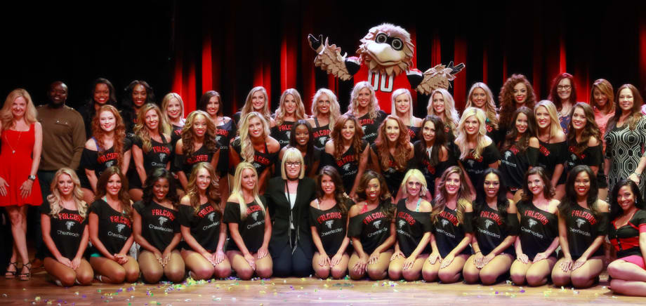 The Woman Behind the Cheers