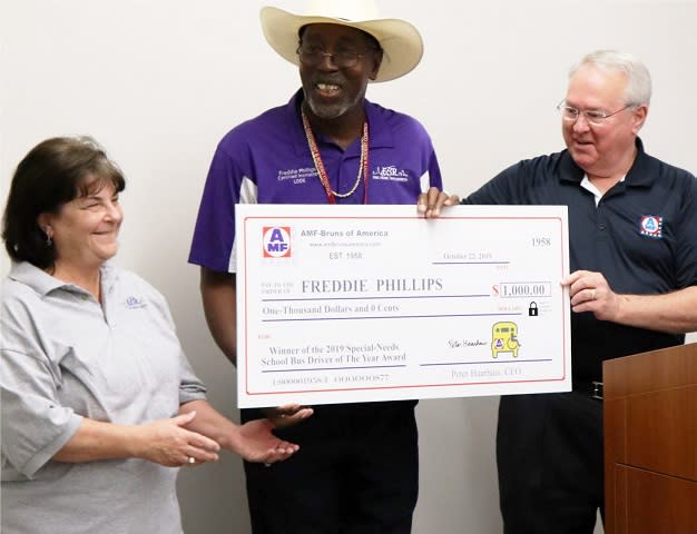 AMF-Bruns Announces 3rd Annual Special-Needs School Bus Driver Award