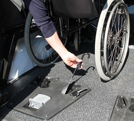 Wheelchair Securement Supplier Unveils New Floor-Integrated System