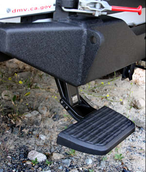BedStep Trail Series Bumper Step for the Jeep Wrangler JK