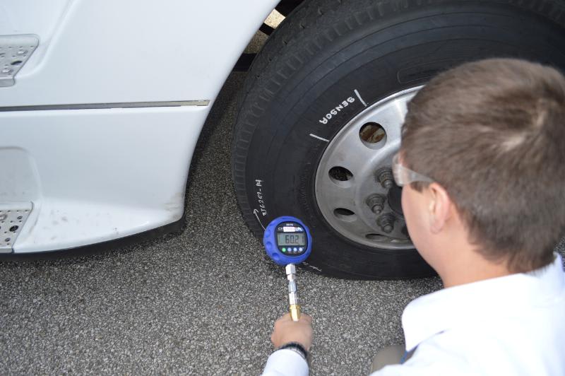 Goodyear Automatic Tire Inflation System in Fleet Testing