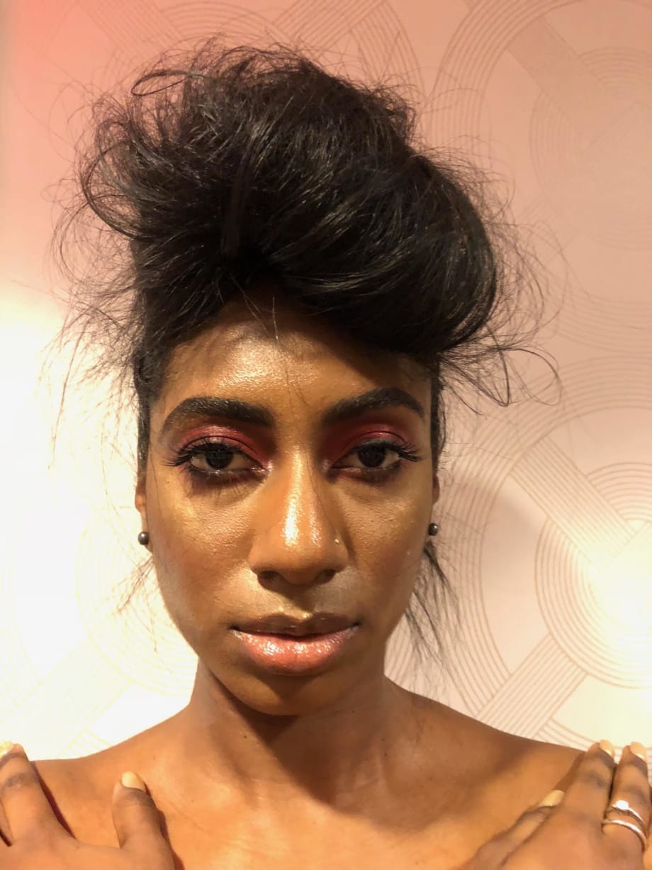 Get the Look: Angel Brinks/Ted Gibson Faux Hawk