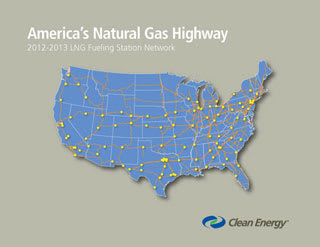 Clean Energy Unveils Backbone Network for Natural Gas Highway