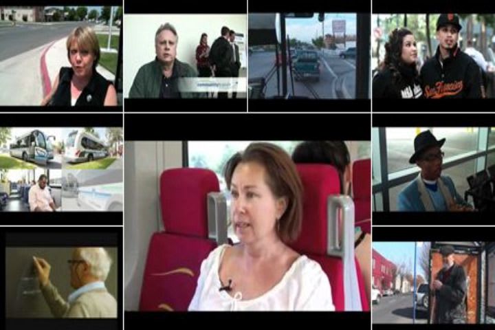 APTA launches public transit testimonial video wall