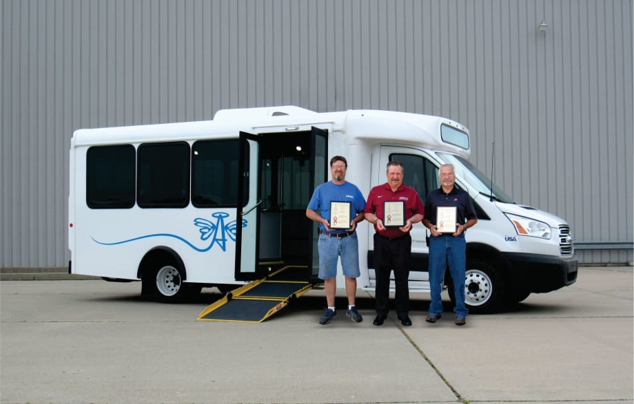 ARBOC receives patent for Spirit of Independence low-floor bus