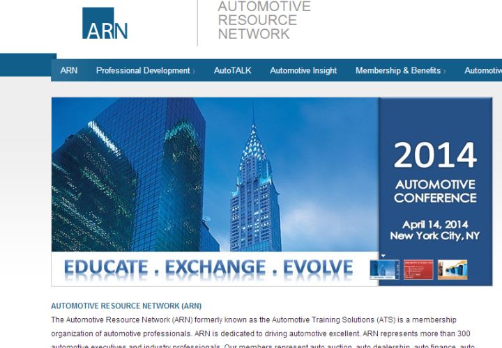 ATS Renamed As Automotive Resource Network