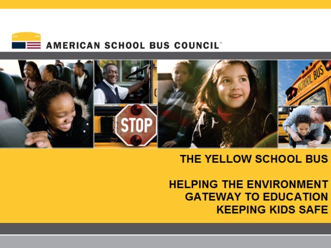 ASBC offers presentations on school bus benefits