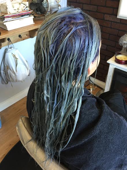TRANSFORMATION: Icy Silver Blue Color Melt