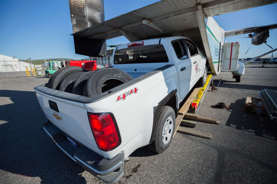 Alaska Energy Fleet Airlifts Trucks Into Service