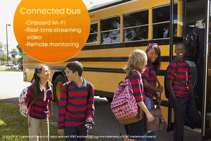 AT&T, Alcatel-Lucent debut ‘Connected Bus’