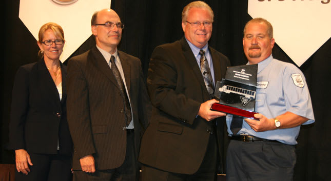 Con-way Freight Driver is ATA Driving Champ