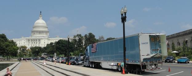 Werner, ATDynamics Display Aero Tech on Capitol Hill