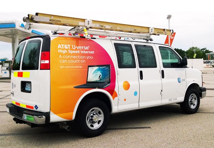 AT&T Adds Chevrolet Express As 8,000th CNG Vehicle