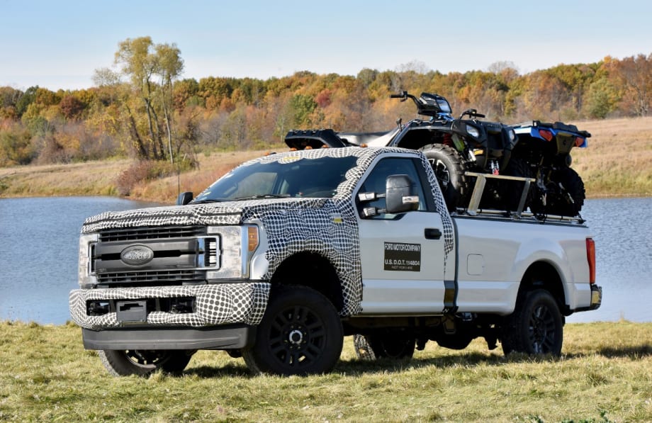 Ford Tests 2017 Super Duty with Aftermarket Equipment