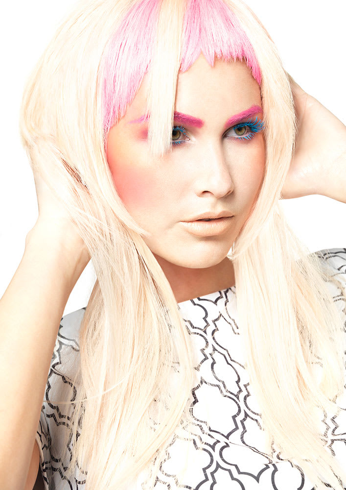 Classical Kimono Meets Harajuku Hair Fashion in Iro Collection