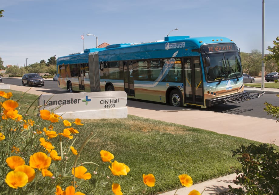 AVTA begins circulation of first 60-foot electric bus