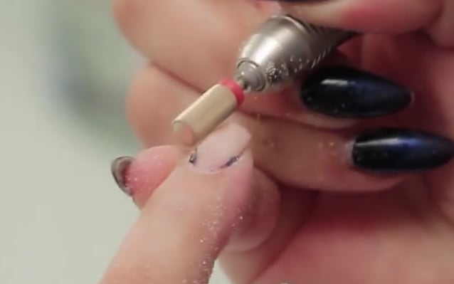 Removing Acrylic Nails