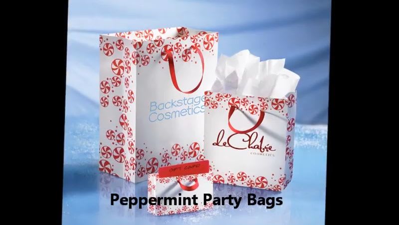 Cute Holiday Salon Retail Bags