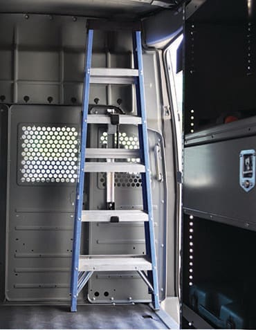 Adrian Steel Introduces Interior Van Ladder Rack