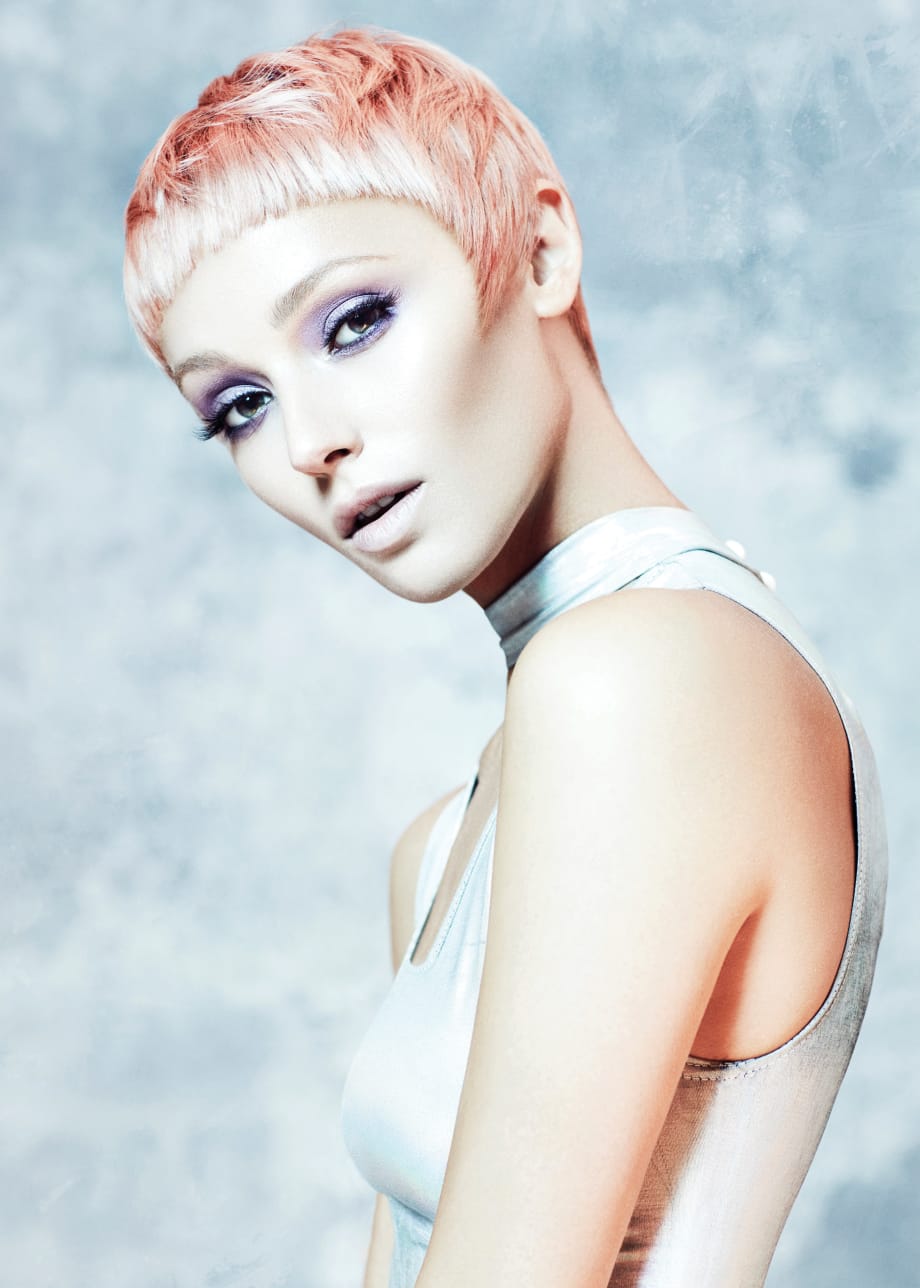 Affinage's Infiniti Metallics Shades Inspire an Icy Pastel Collection from Tracey Devine Smith