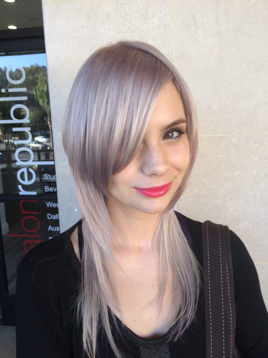 Pearl Jam: How to Achieve This Icy Ultra Violet Haircolor