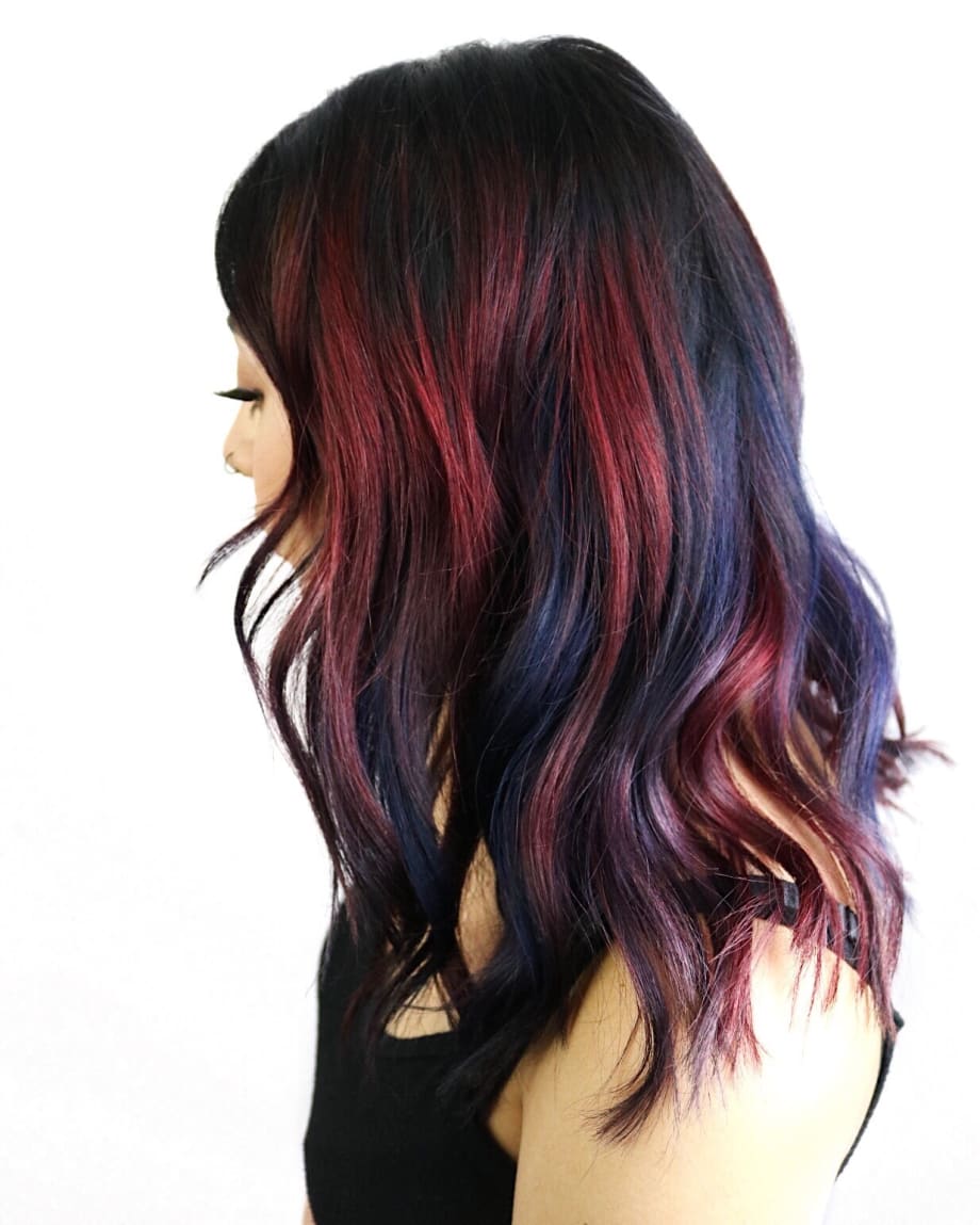 HOW-TO: Radical Bold Rainbow Haircolor Technique
