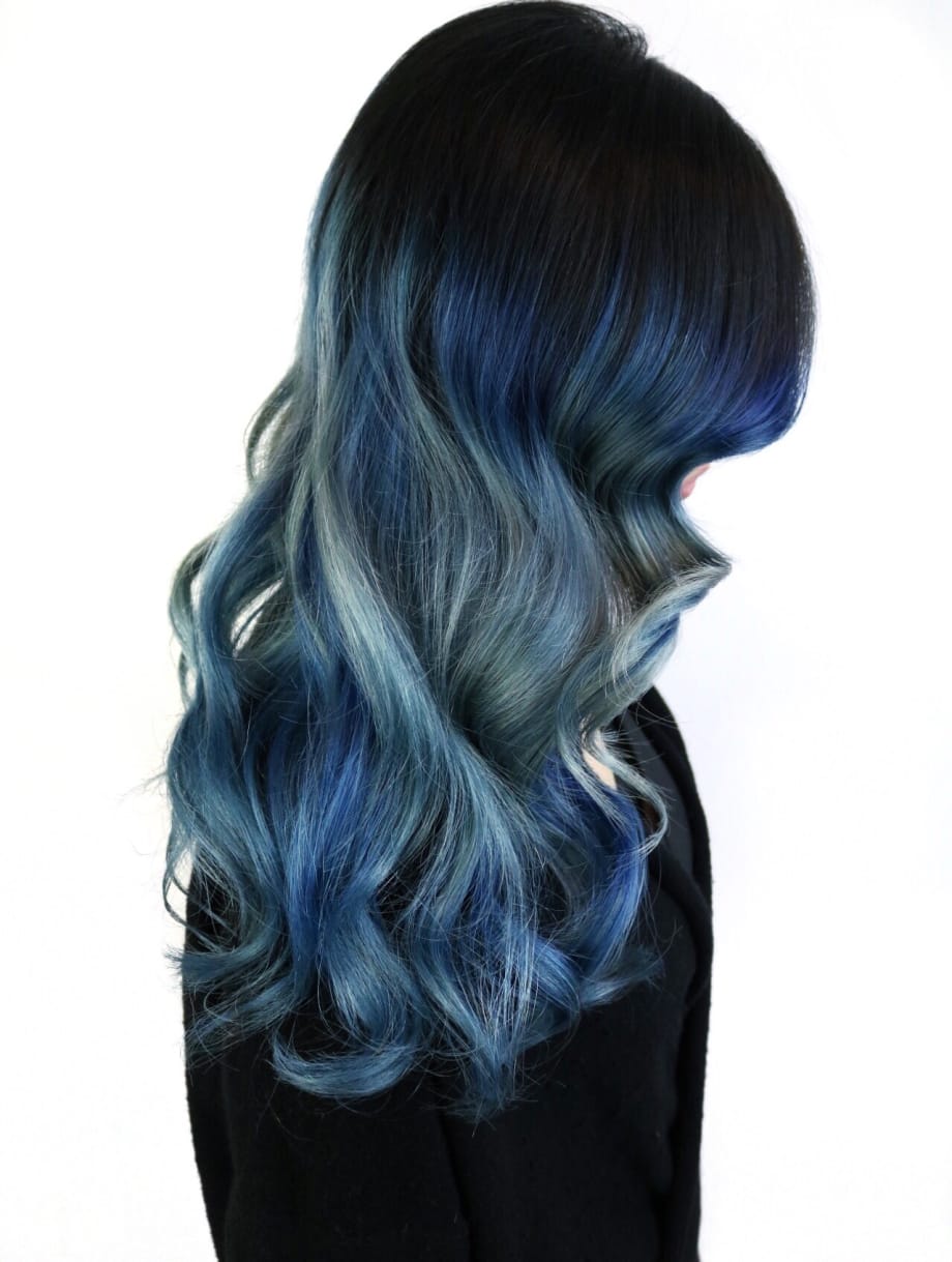 HOW-TO: Melted Cobalt Blue Hair Color