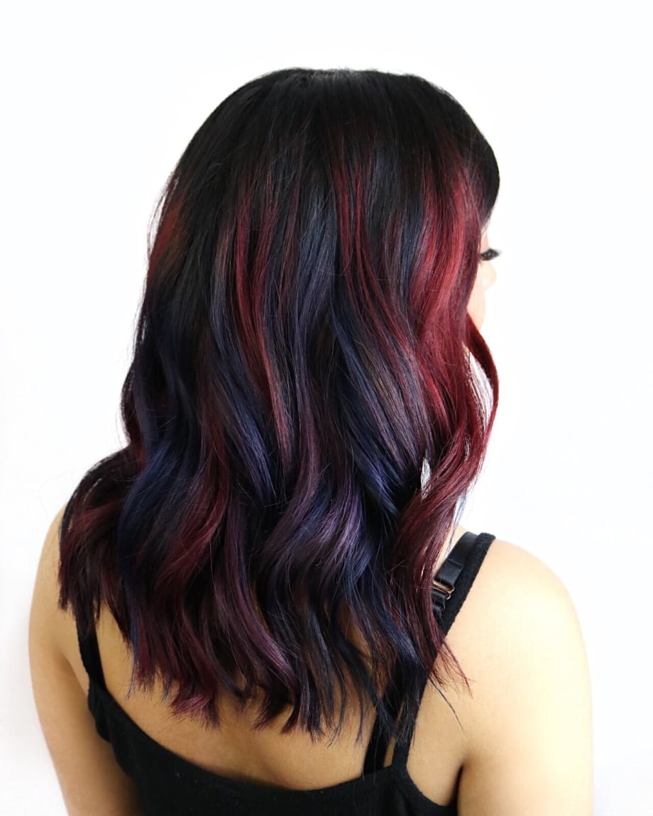 HOW-TO: Radical Bold Rainbow Haircolor Technique