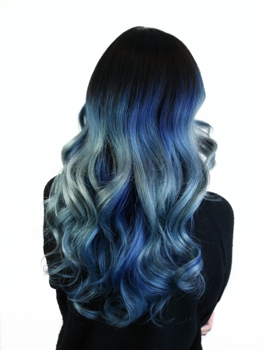 HOW-TO: Melted Cobalt Blue Hair Color