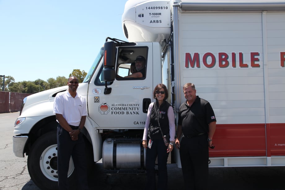Food Bank Unveils Mobile Pantry Truck